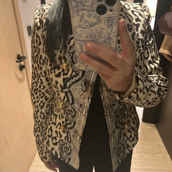 Anthropologie Leopard Print Jacket - Picture 2 of 6
